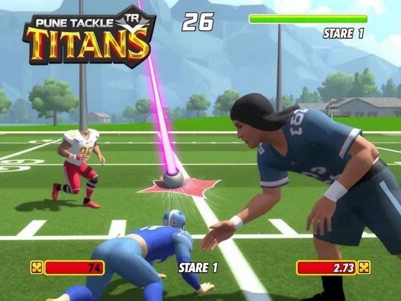 Pune S Tackle Titans Gameplay Image Pune S Tackle Titans Gameplay